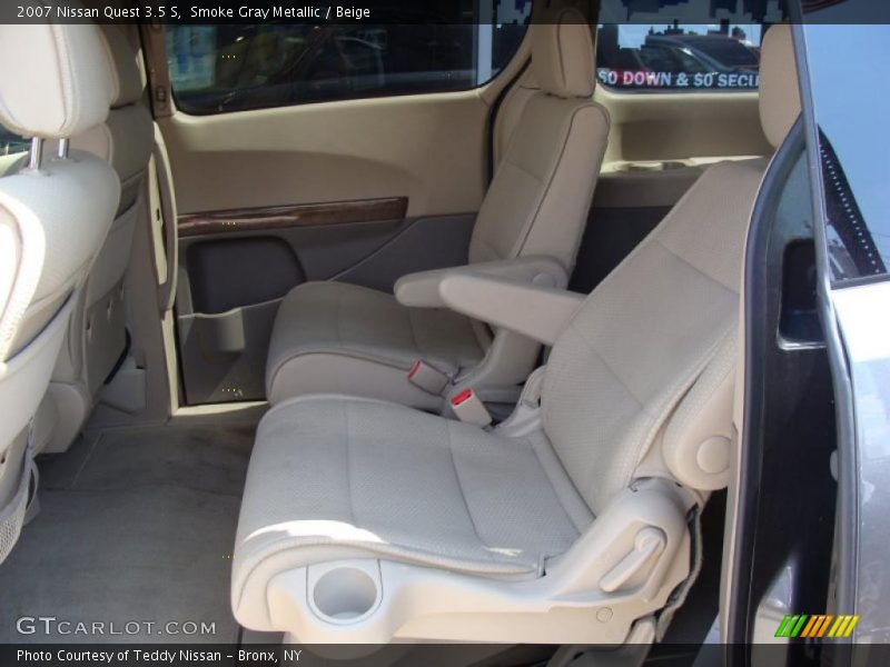 Smoke Gray Metallic / Beige 2007 Nissan Quest 3.5 S