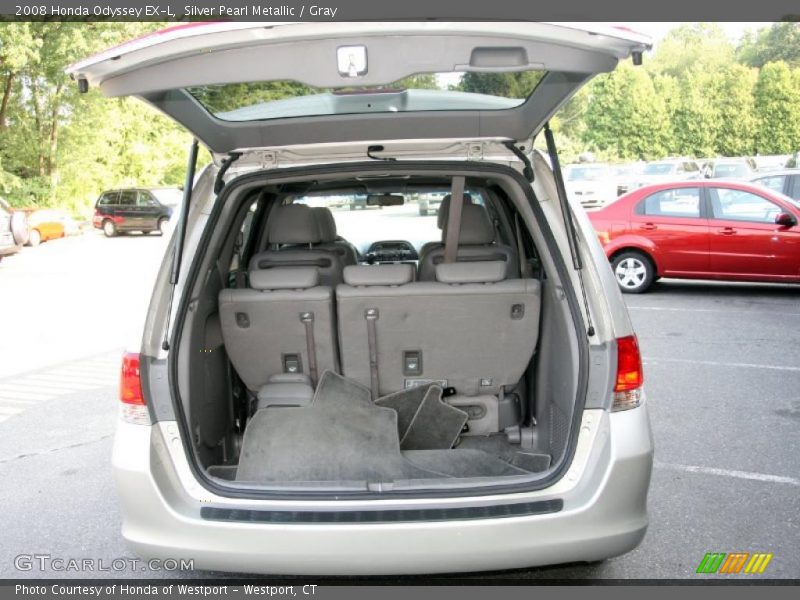 Silver Pearl Metallic / Gray 2008 Honda Odyssey EX-L
