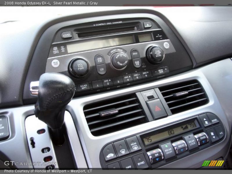 Silver Pearl Metallic / Gray 2008 Honda Odyssey EX-L