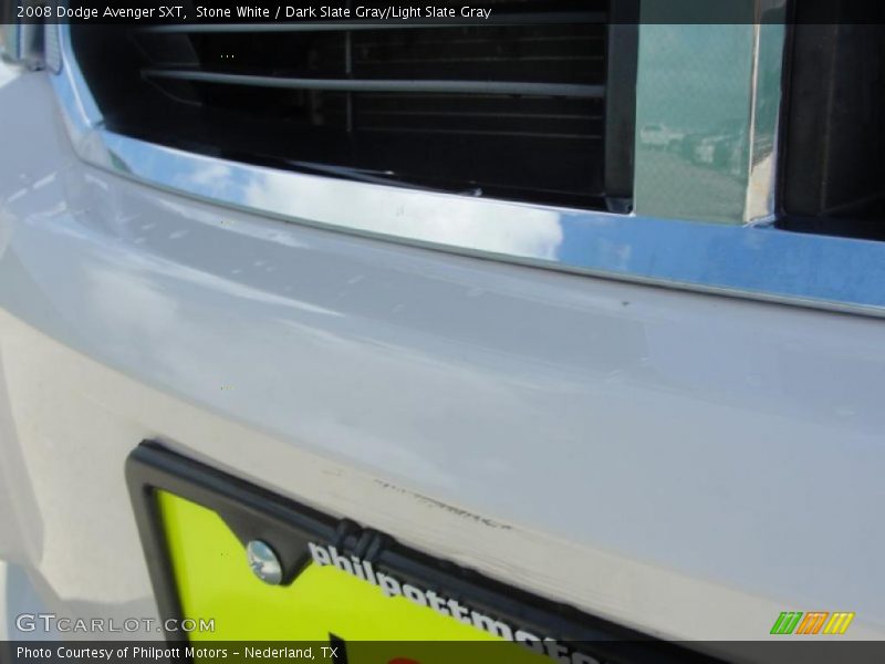 Stone White / Dark Slate Gray/Light Slate Gray 2008 Dodge Avenger SXT