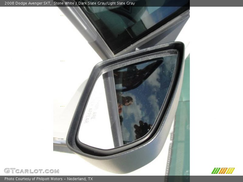 Stone White / Dark Slate Gray/Light Slate Gray 2008 Dodge Avenger SXT