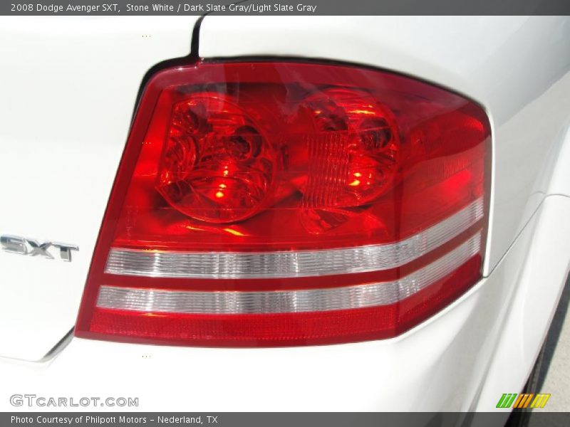 Stone White / Dark Slate Gray/Light Slate Gray 2008 Dodge Avenger SXT