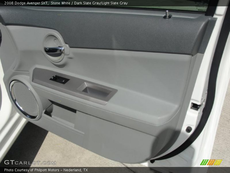 Stone White / Dark Slate Gray/Light Slate Gray 2008 Dodge Avenger SXT