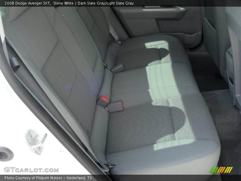 Stone White / Dark Slate Gray/Light Slate Gray 2008 Dodge Avenger SXT