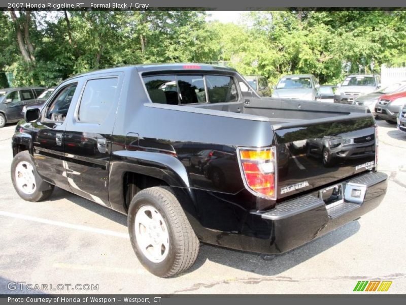 Formal Black / Gray 2007 Honda Ridgeline RT