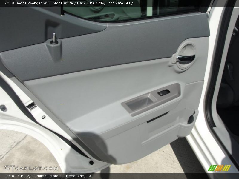 Stone White / Dark Slate Gray/Light Slate Gray 2008 Dodge Avenger SXT