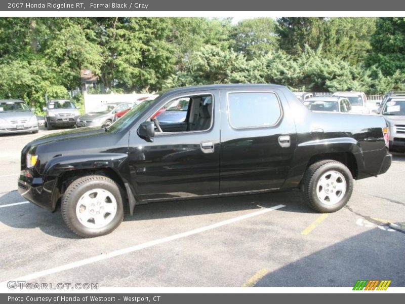 Formal Black / Gray 2007 Honda Ridgeline RT