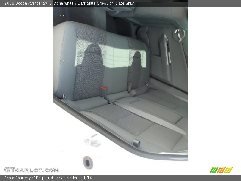 Stone White / Dark Slate Gray/Light Slate Gray 2008 Dodge Avenger SXT