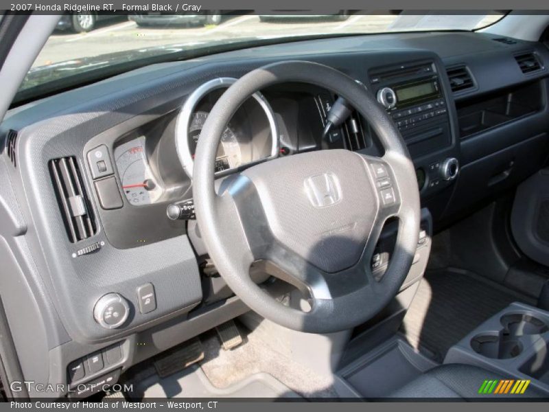 Formal Black / Gray 2007 Honda Ridgeline RT