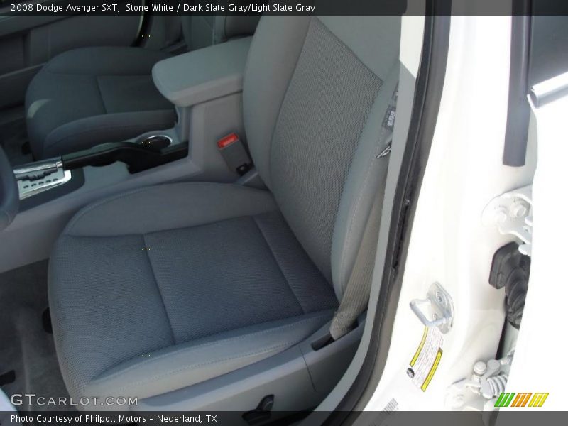 Stone White / Dark Slate Gray/Light Slate Gray 2008 Dodge Avenger SXT