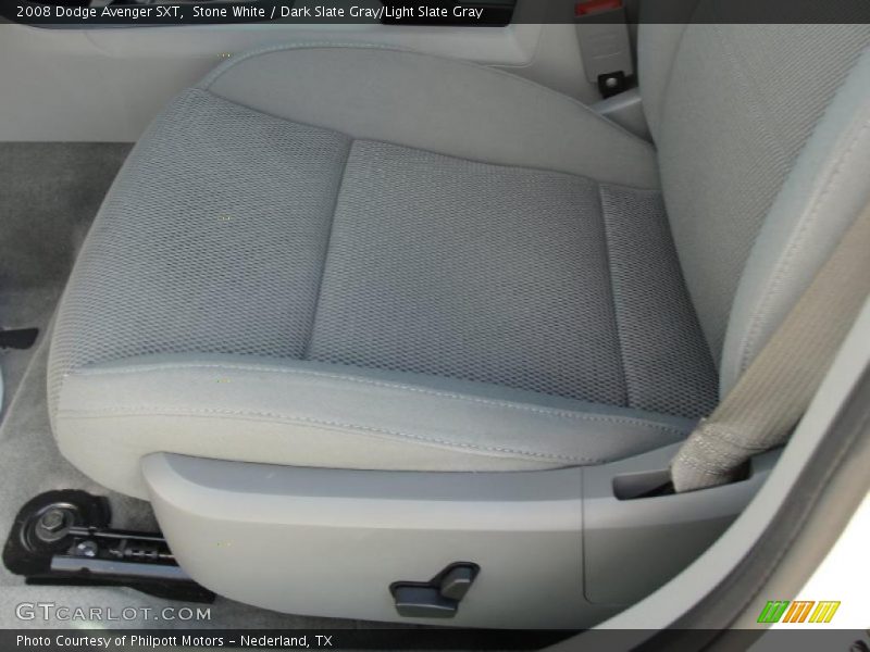 Stone White / Dark Slate Gray/Light Slate Gray 2008 Dodge Avenger SXT