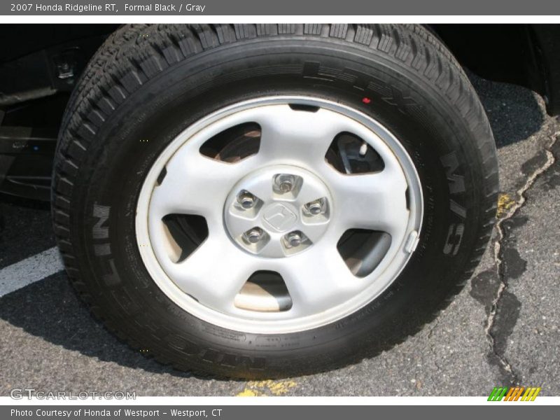 Formal Black / Gray 2007 Honda Ridgeline RT