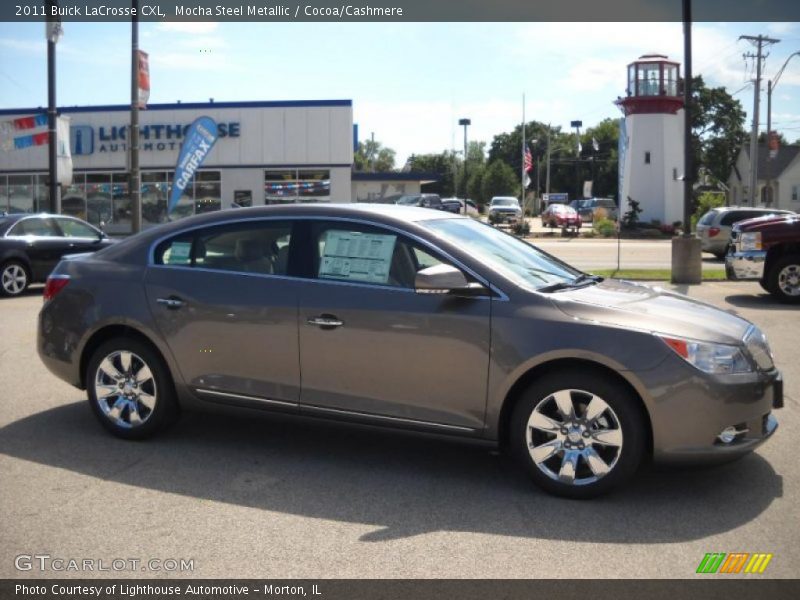 Mocha Steel Metallic / Cocoa/Cashmere 2011 Buick LaCrosse CXL