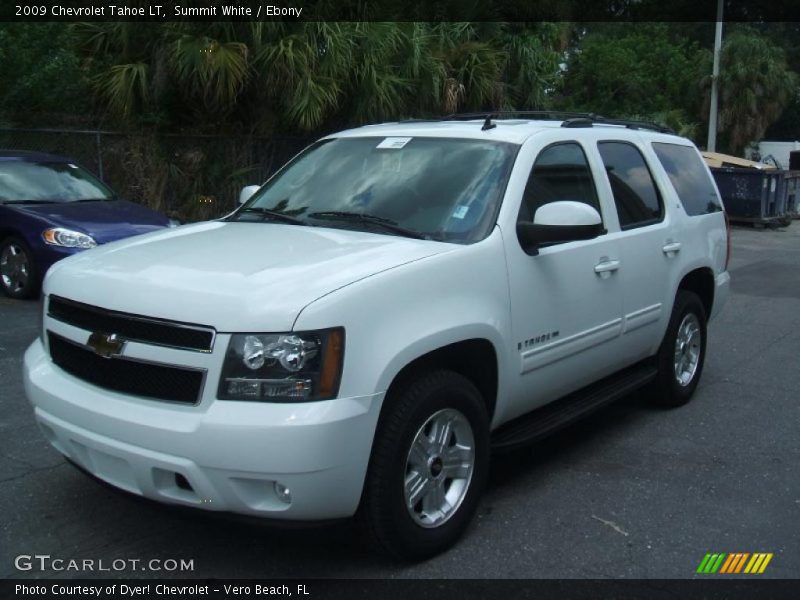 Summit White / Ebony 2009 Chevrolet Tahoe LT