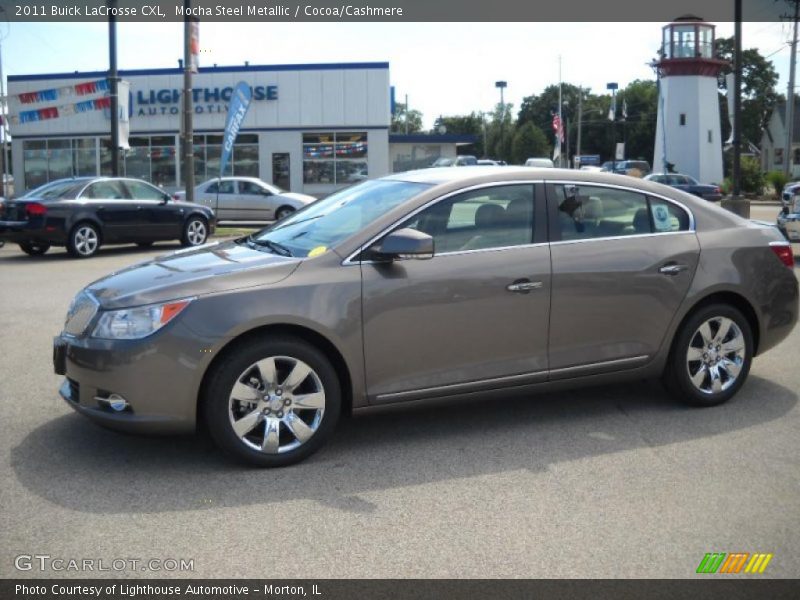 Mocha Steel Metallic / Cocoa/Cashmere 2011 Buick LaCrosse CXL