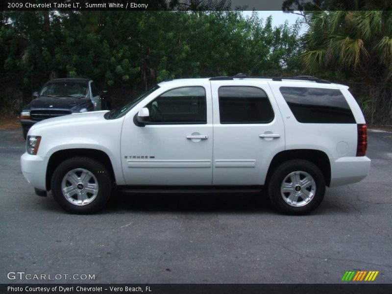 Summit White / Ebony 2009 Chevrolet Tahoe LT