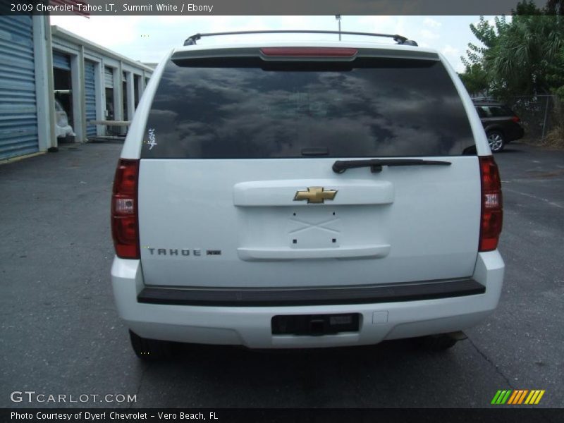 Summit White / Ebony 2009 Chevrolet Tahoe LT