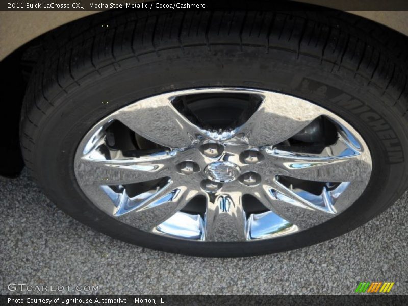 Mocha Steel Metallic / Cocoa/Cashmere 2011 Buick LaCrosse CXL
