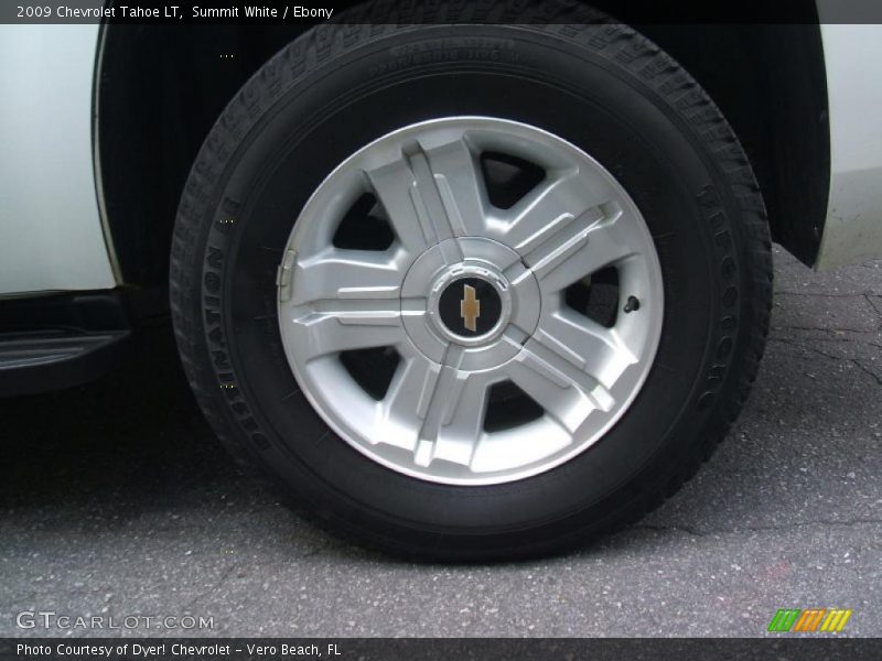 Summit White / Ebony 2009 Chevrolet Tahoe LT
