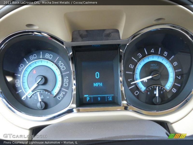 Mocha Steel Metallic / Cocoa/Cashmere 2011 Buick LaCrosse CXL