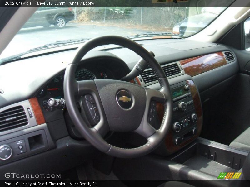 Summit White / Ebony 2009 Chevrolet Tahoe LT