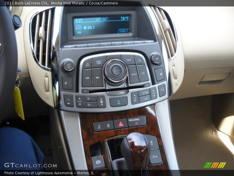 Mocha Steel Metallic / Cocoa/Cashmere 2011 Buick LaCrosse CXL