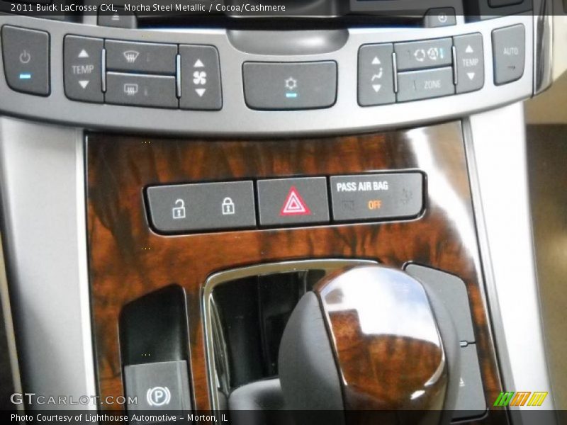 Mocha Steel Metallic / Cocoa/Cashmere 2011 Buick LaCrosse CXL