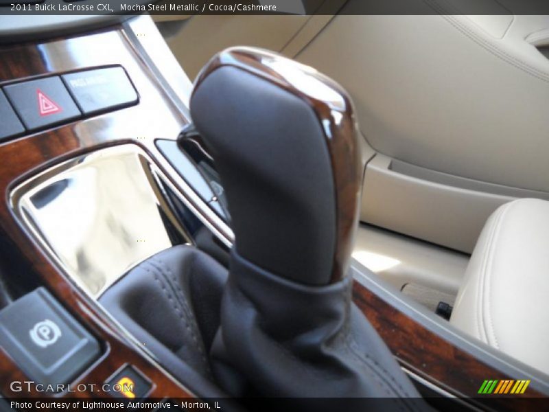 Mocha Steel Metallic / Cocoa/Cashmere 2011 Buick LaCrosse CXL