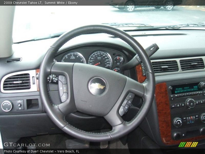 Summit White / Ebony 2009 Chevrolet Tahoe LT