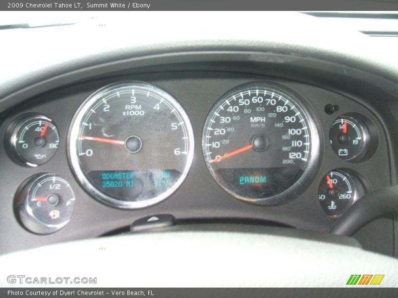 Summit White / Ebony 2009 Chevrolet Tahoe LT
