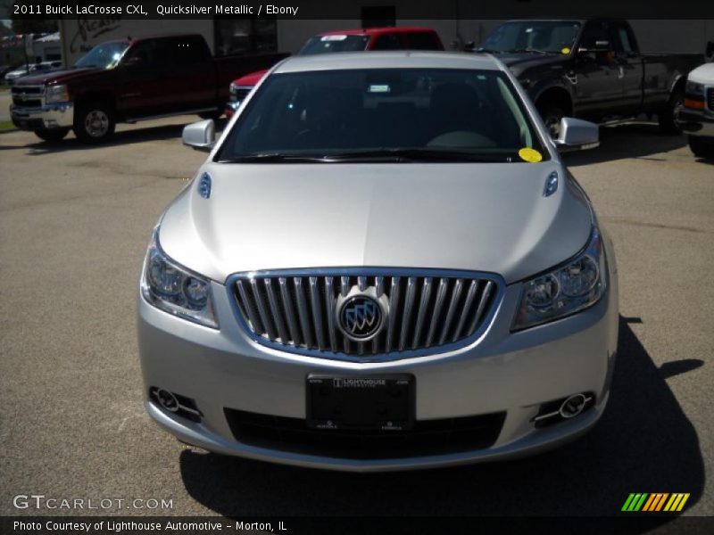 Quicksilver Metallic / Ebony 2011 Buick LaCrosse CXL