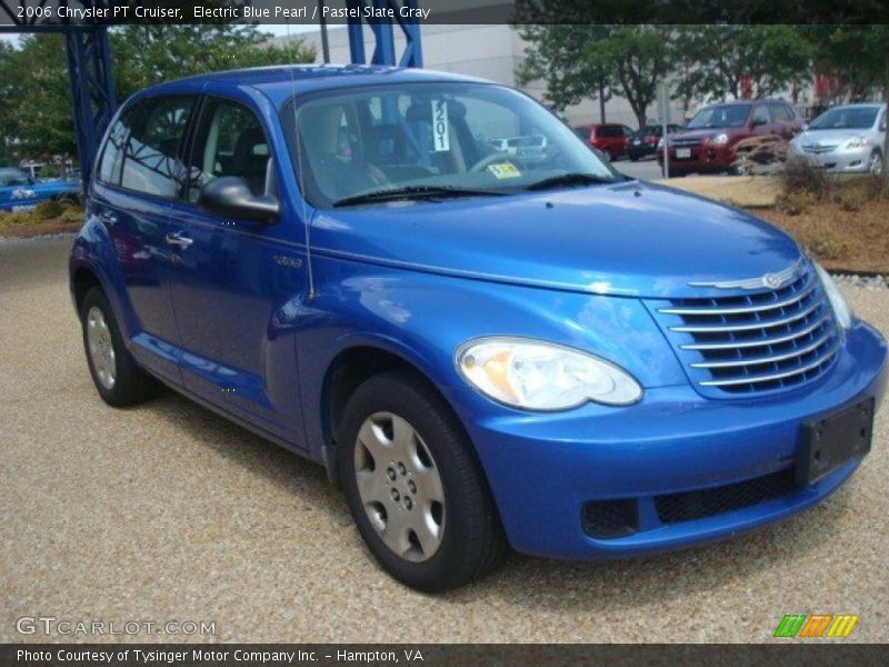 Electric Blue Pearl / Pastel Slate Gray 2006 Chrysler PT Cruiser