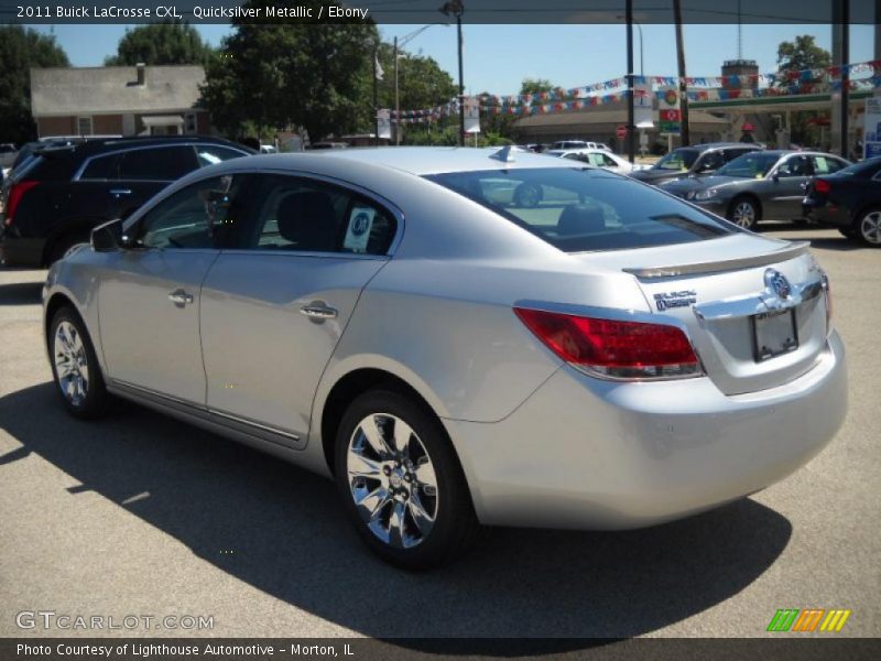 Quicksilver Metallic / Ebony 2011 Buick LaCrosse CXL