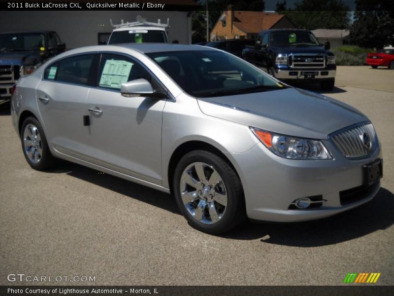 Quicksilver Metallic / Ebony 2011 Buick LaCrosse CXL