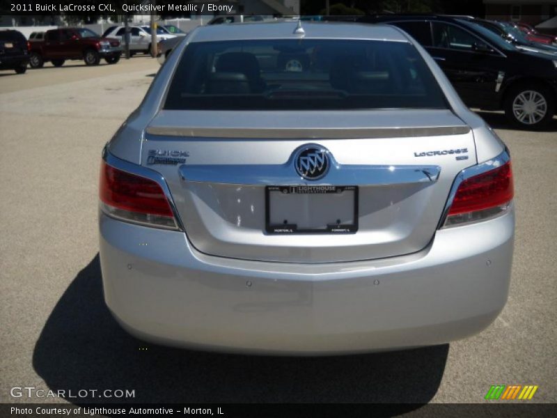 Quicksilver Metallic / Ebony 2011 Buick LaCrosse CXL
