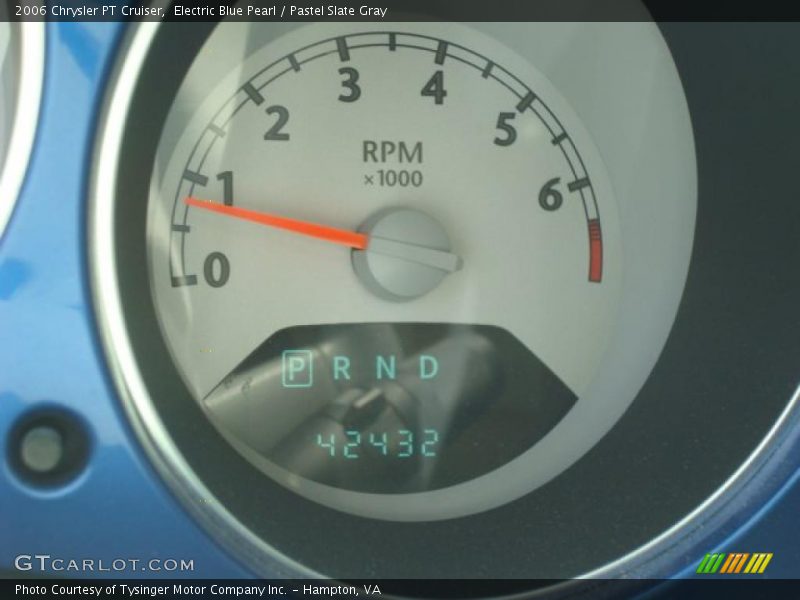 Electric Blue Pearl / Pastel Slate Gray 2006 Chrysler PT Cruiser