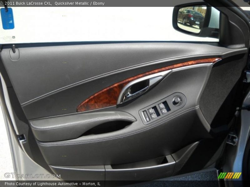 Quicksilver Metallic / Ebony 2011 Buick LaCrosse CXL