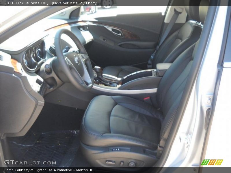Quicksilver Metallic / Ebony 2011 Buick LaCrosse CXL