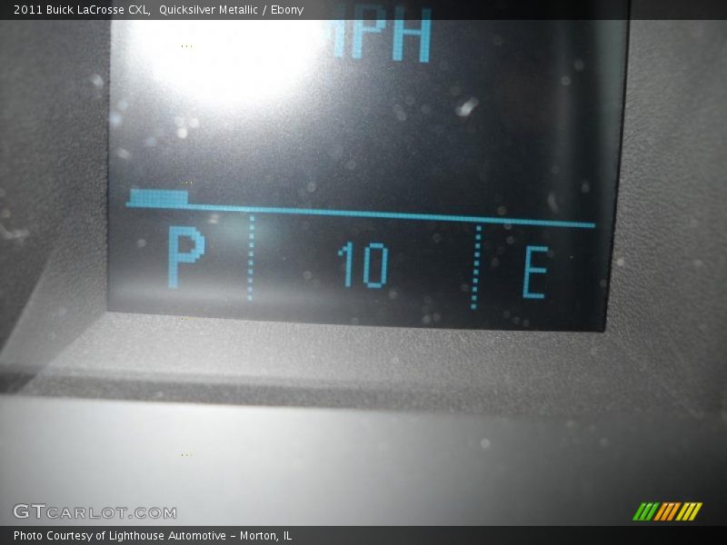 Quicksilver Metallic / Ebony 2011 Buick LaCrosse CXL