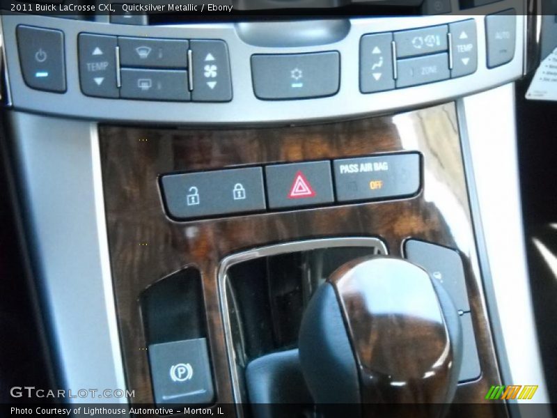 Quicksilver Metallic / Ebony 2011 Buick LaCrosse CXL