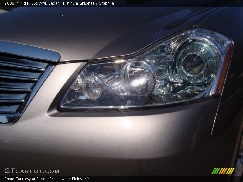 Platinum Graphite / Graphite 2008 Infiniti M 35x AWD Sedan