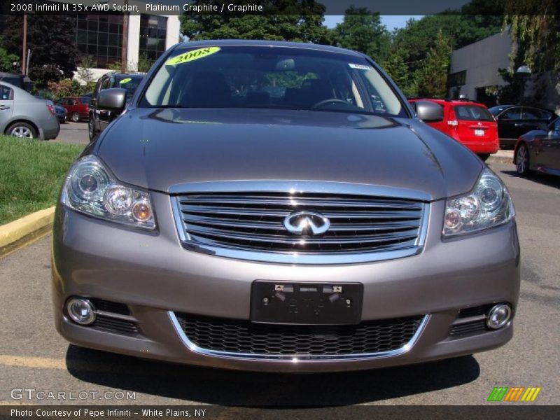 Platinum Graphite / Graphite 2008 Infiniti M 35x AWD Sedan