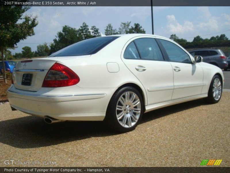Arctic White / Ash 2007 Mercedes-Benz E 350 Sedan