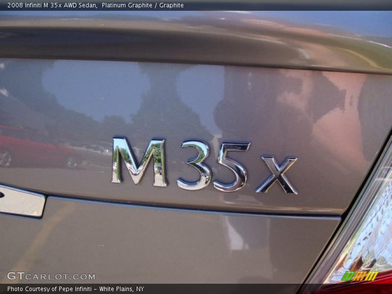 Platinum Graphite / Graphite 2008 Infiniti M 35x AWD Sedan