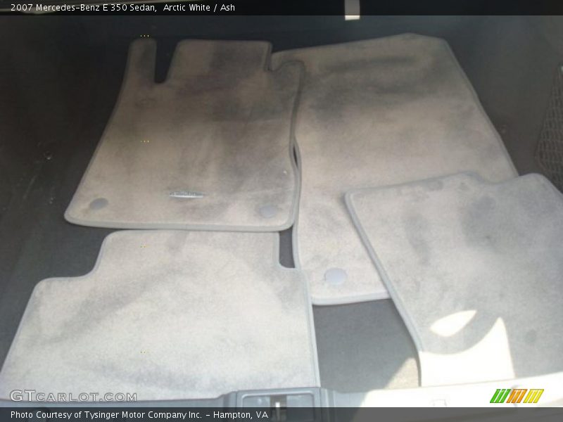 Arctic White / Ash 2007 Mercedes-Benz E 350 Sedan