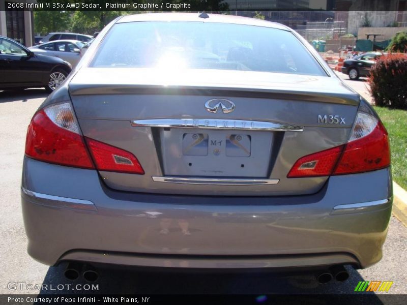 Platinum Graphite / Graphite 2008 Infiniti M 35x AWD Sedan