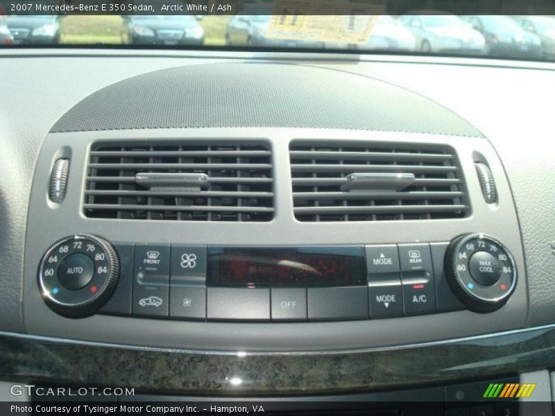 Arctic White / Ash 2007 Mercedes-Benz E 350 Sedan