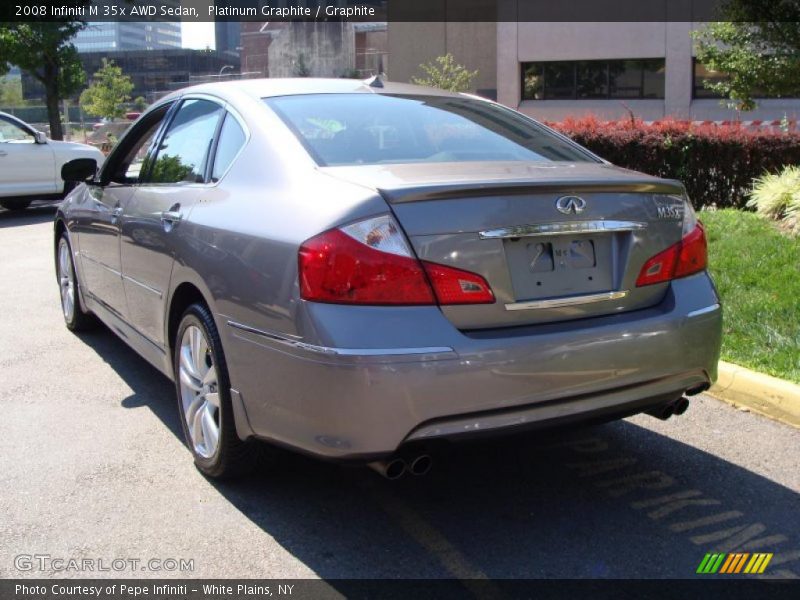 Platinum Graphite / Graphite 2008 Infiniti M 35x AWD Sedan