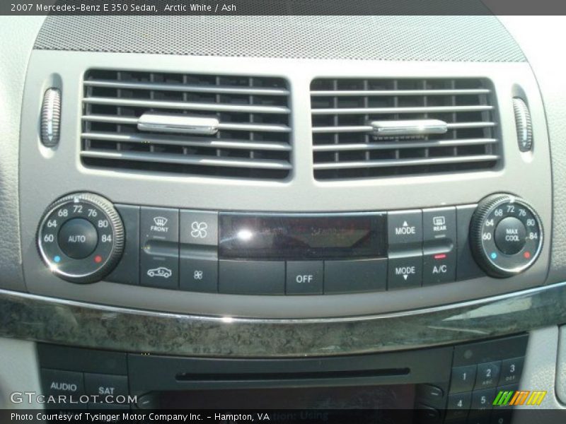 Arctic White / Ash 2007 Mercedes-Benz E 350 Sedan