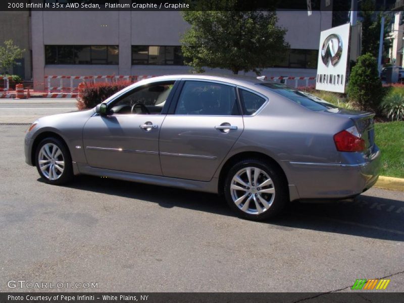 Platinum Graphite / Graphite 2008 Infiniti M 35x AWD Sedan